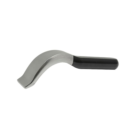 Urrea Combination spoon dolly polished finish with black handle 1456